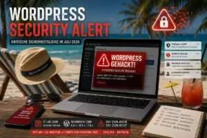 Wordpress Sicherheitslücke -gehackte Webseiten im Juli 2026